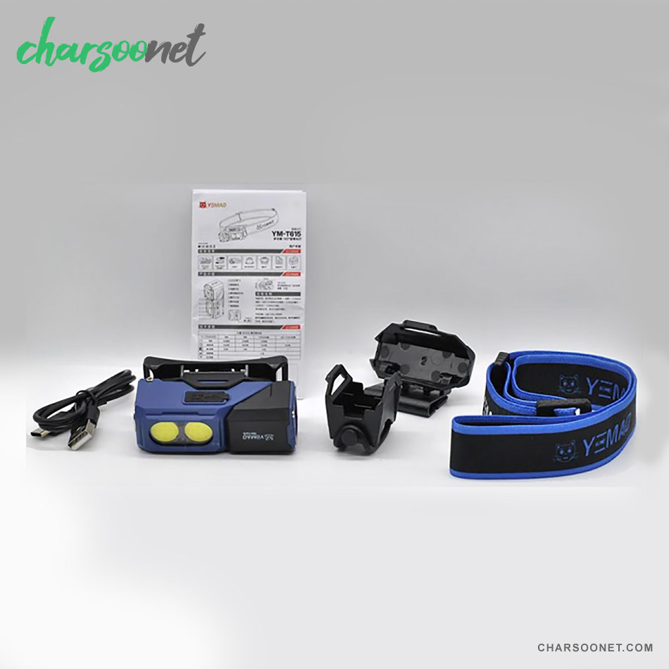 هدلایت شارژی یامائو مدل YM-T615