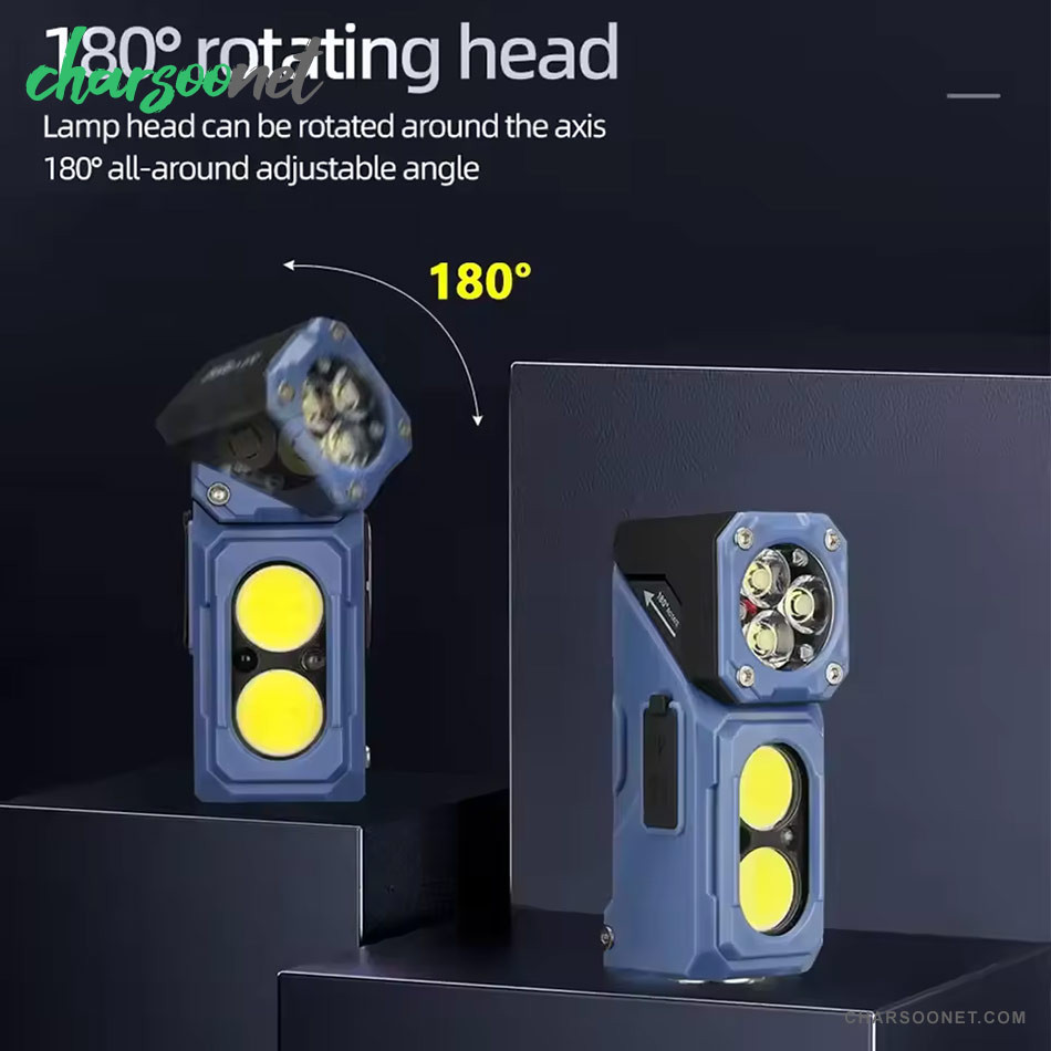 هدلایت شارژی یامائو مدل YM-T615