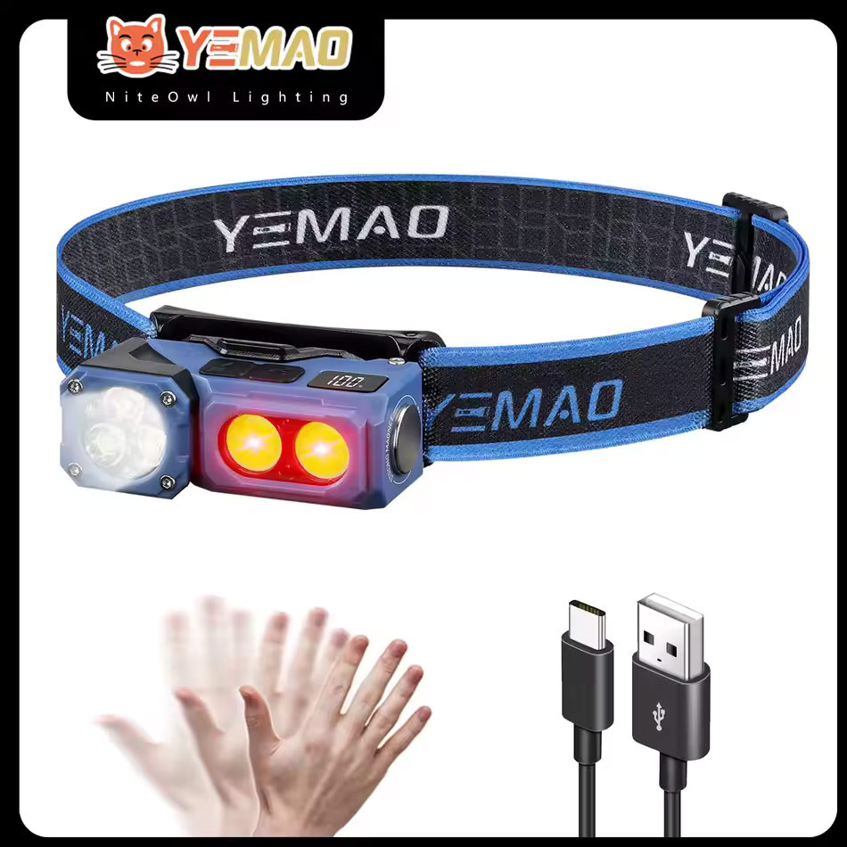 هدلایت شارژی یامائو مدل YM-T615