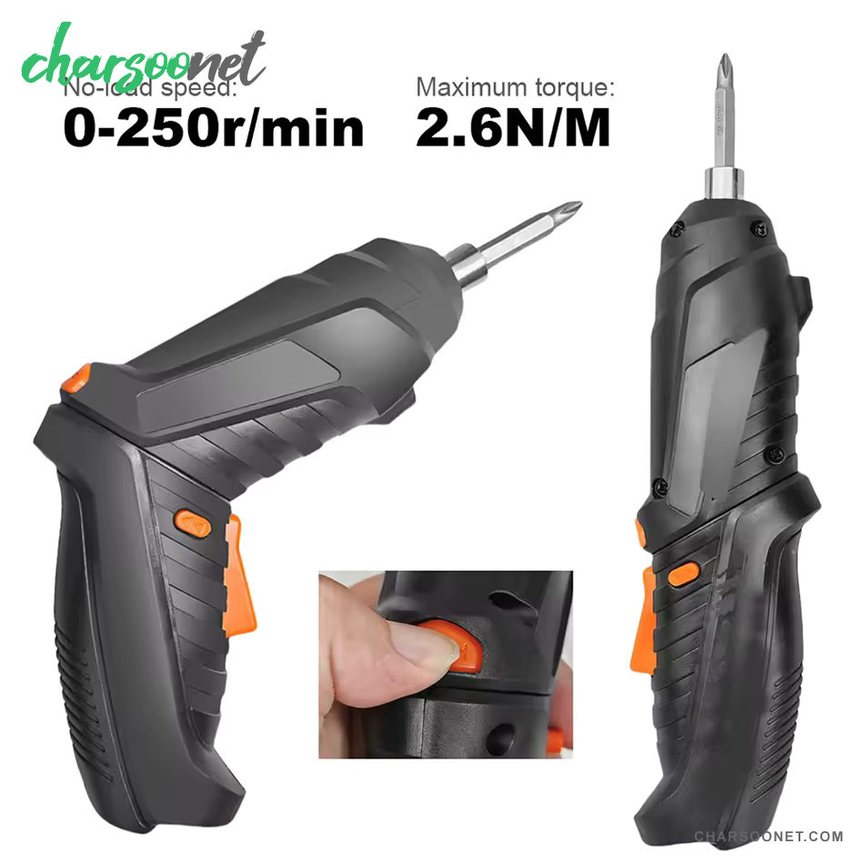 دریل پیچ گوشتی شارژی مجموعه 47 عددی