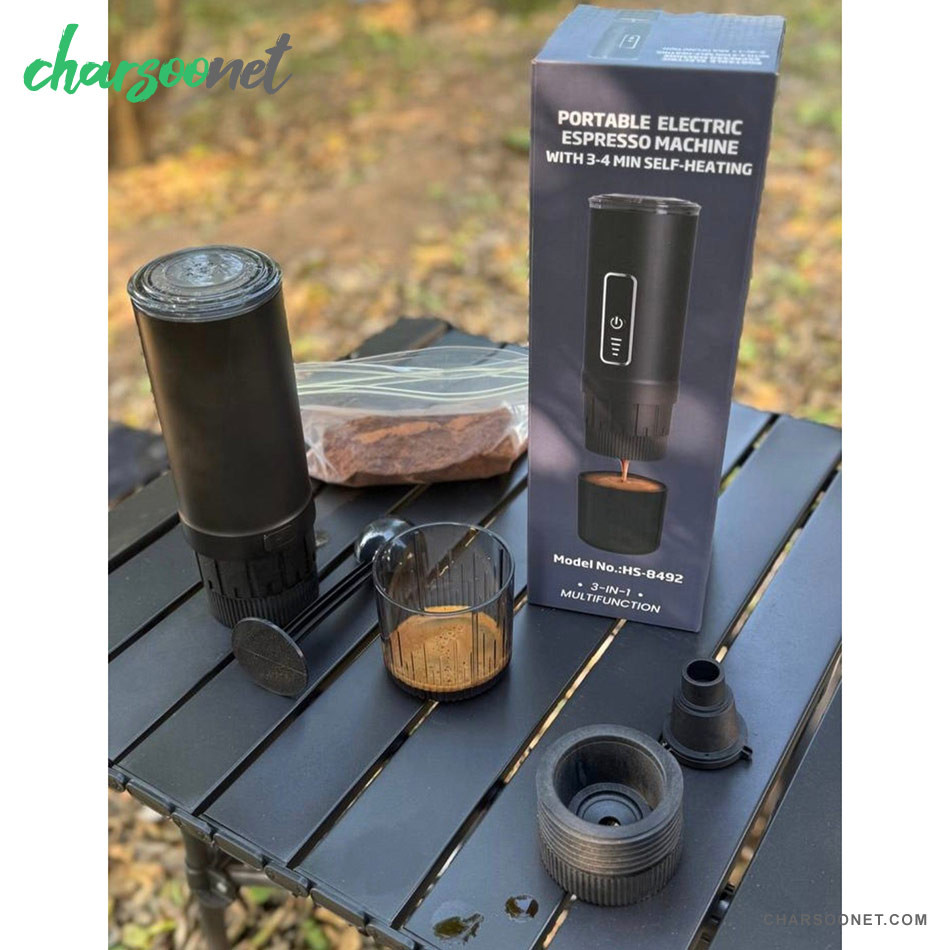 اسپرسوساز شارژی مسافرتی مدل HS-8492