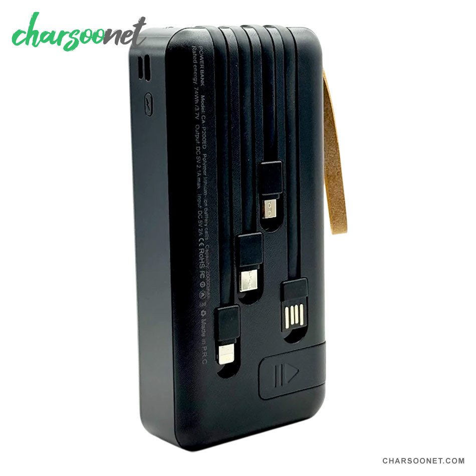 پاوربانک و چراغ LED کالوس CA-P200ED 20000mAh