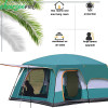 چادر مسافرتی دو خوابه سایبان دار 10نفره وارداتی