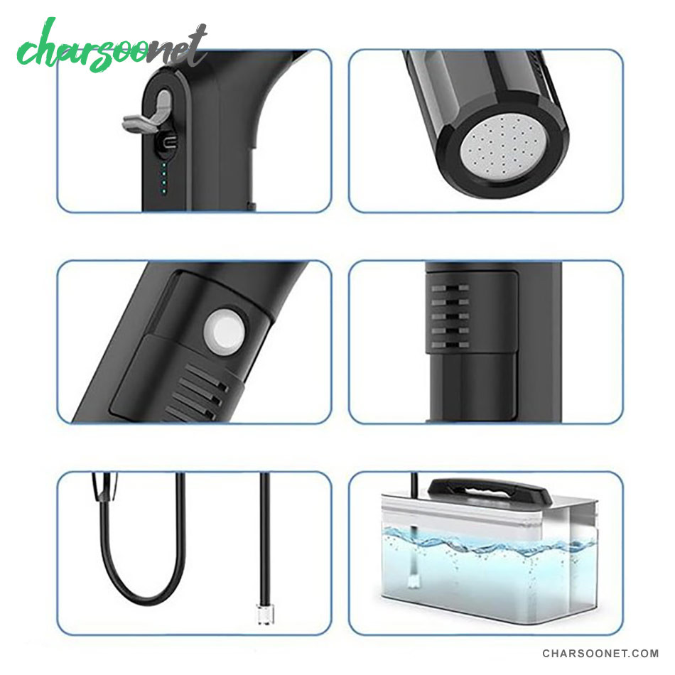 خودشور شارژی قابل حمل 2.3 لیتری Portable Electric Bidet مسافرتی