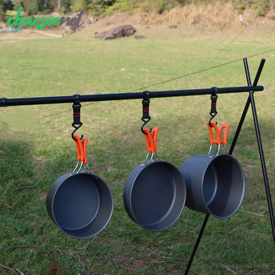 ست ظروف کمپینگ آلومینیومی مدل TZ-300