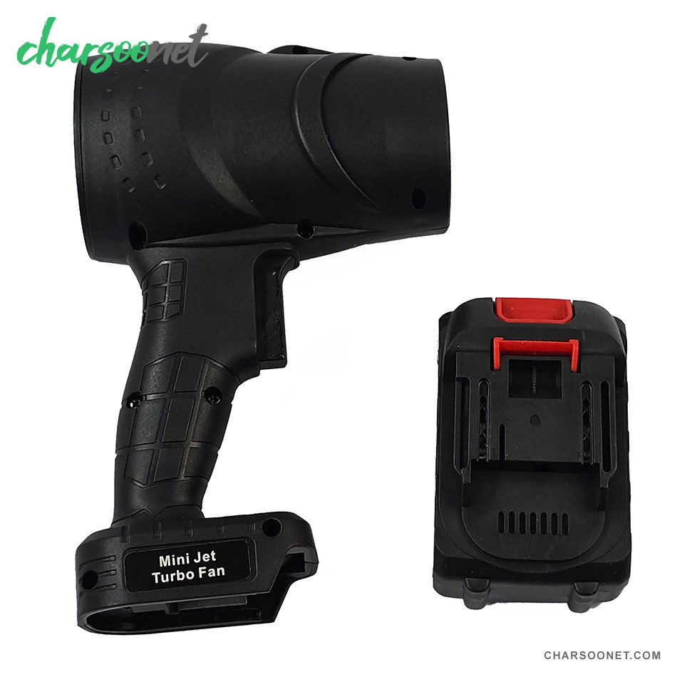 جت فن شارژی 21 ولت تک باطری Poewr Full Air Blower