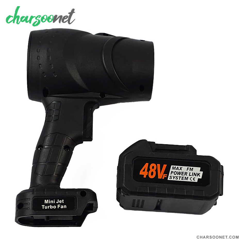 جت فن شارژی 21 ولت تک باطری Poewr Full Air Blower