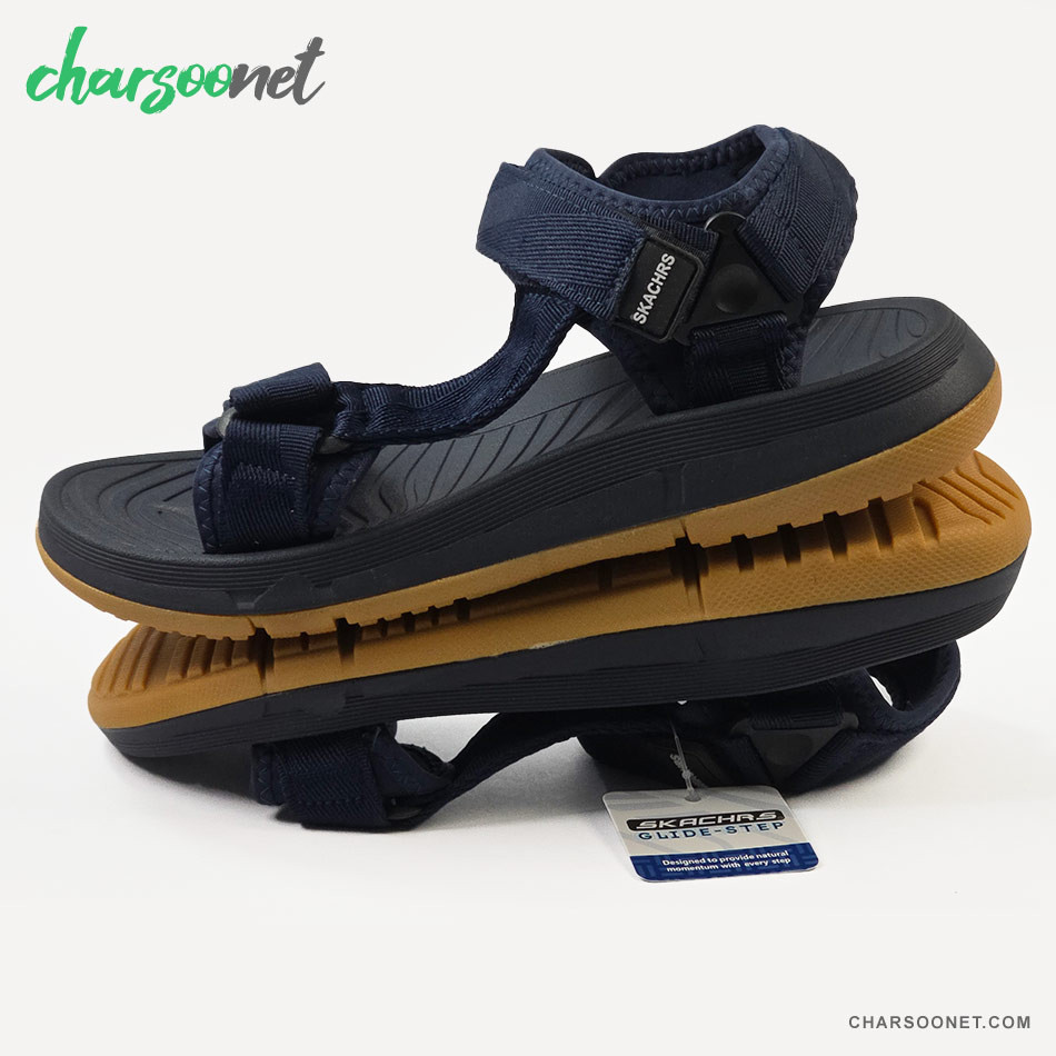 صندل روزمره اسکچرز مردانه Skechers Glide-Step