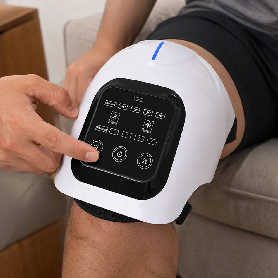 ماساژور زانو حرارتی و لرزشی مدل GI-556
