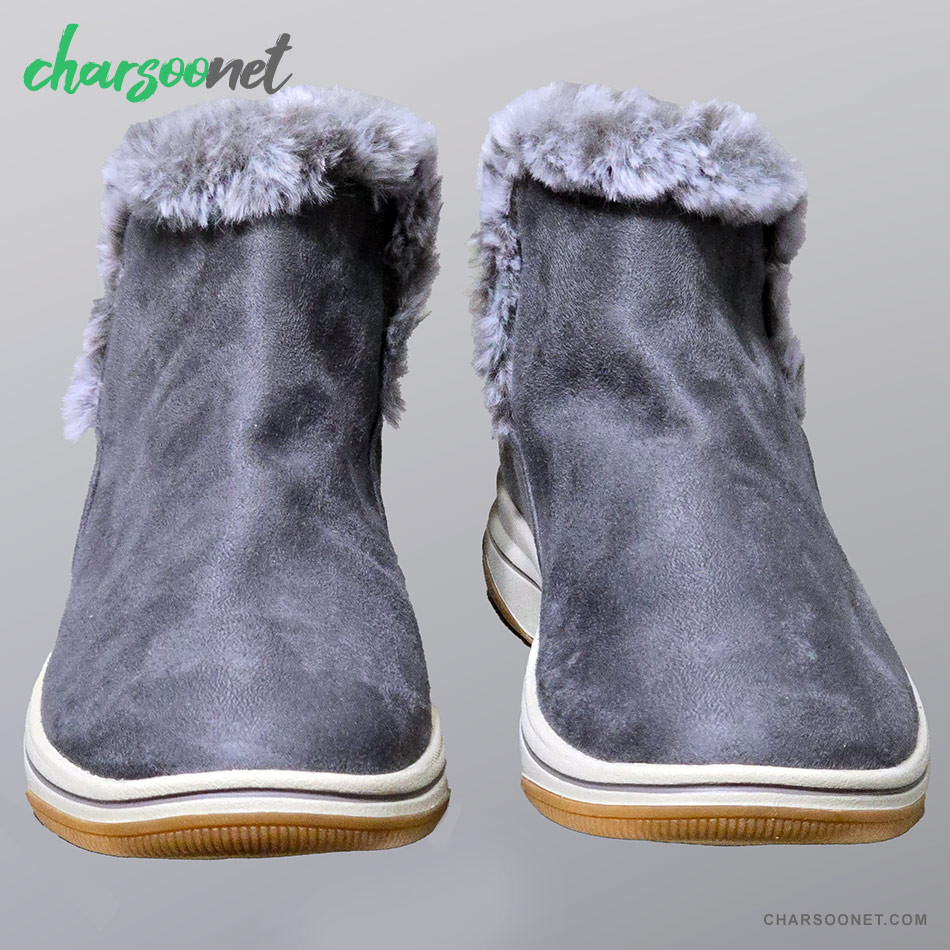 بوت زنانه کلارکس Clarks Cloudsteppers Faux Fur
