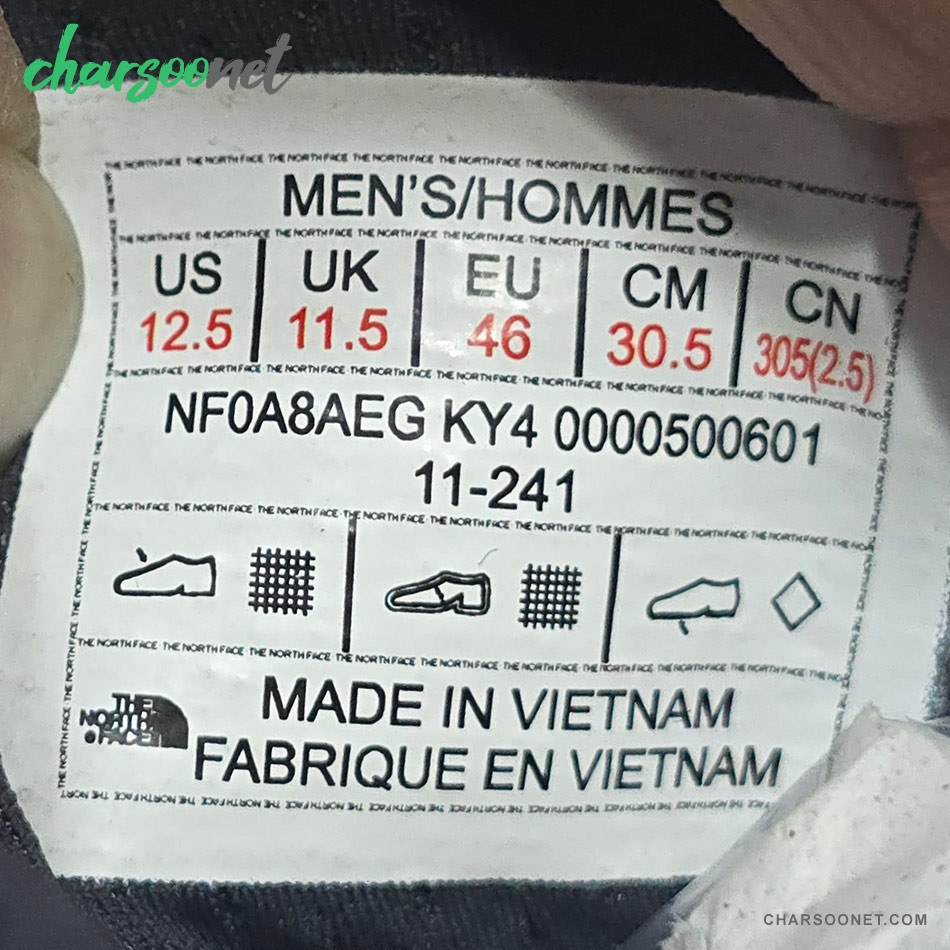 کفش کوهنوردی مردانه نورث فیس The North Face Gore-Tex