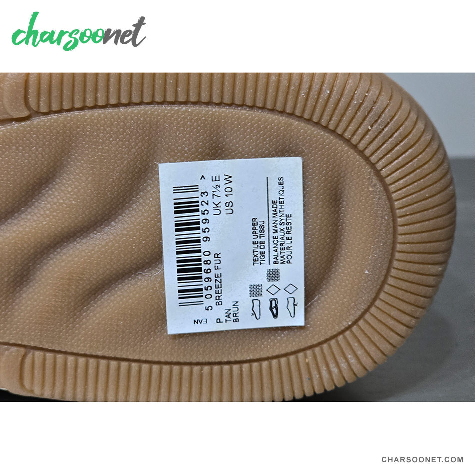 بوت زنانه کلارکس Clarks Cloudsteppers Faux Fur