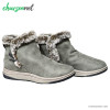 بوت زنانه کلارکس Clarks Cloudsteppers Faux Fur Slip-On